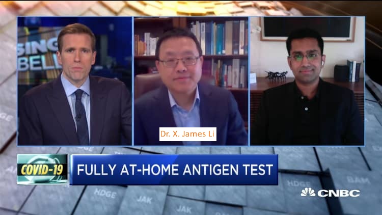 Dr. X. James Li (Regulatory Affairs Director)